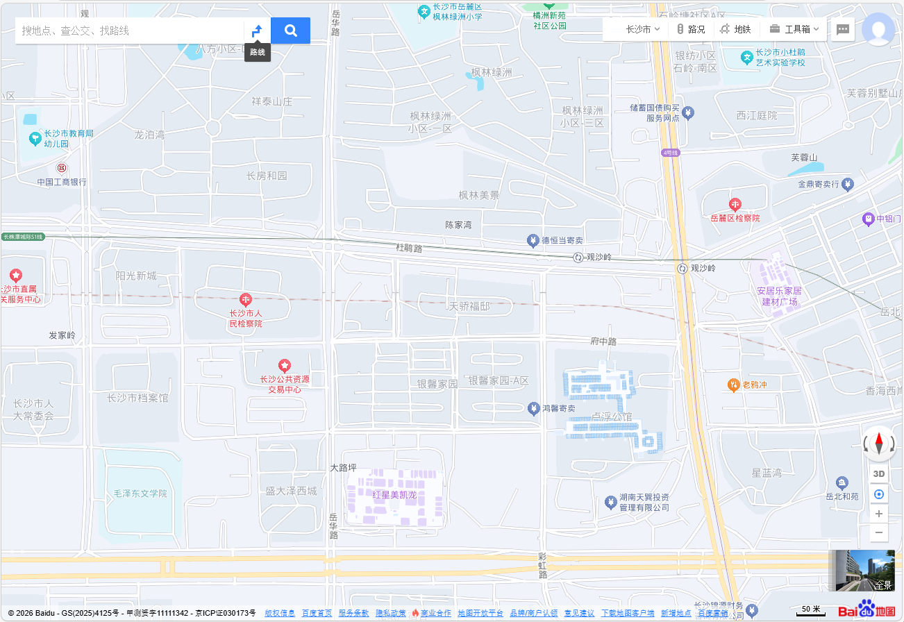 公司位置地图